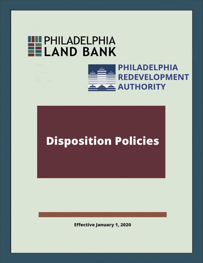 Disposition Policies Cover